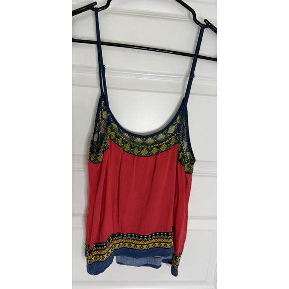 FLYING TOMATOE Colorful Bright Summer CroppedTank Women's Size L - Picture 2 of 5
